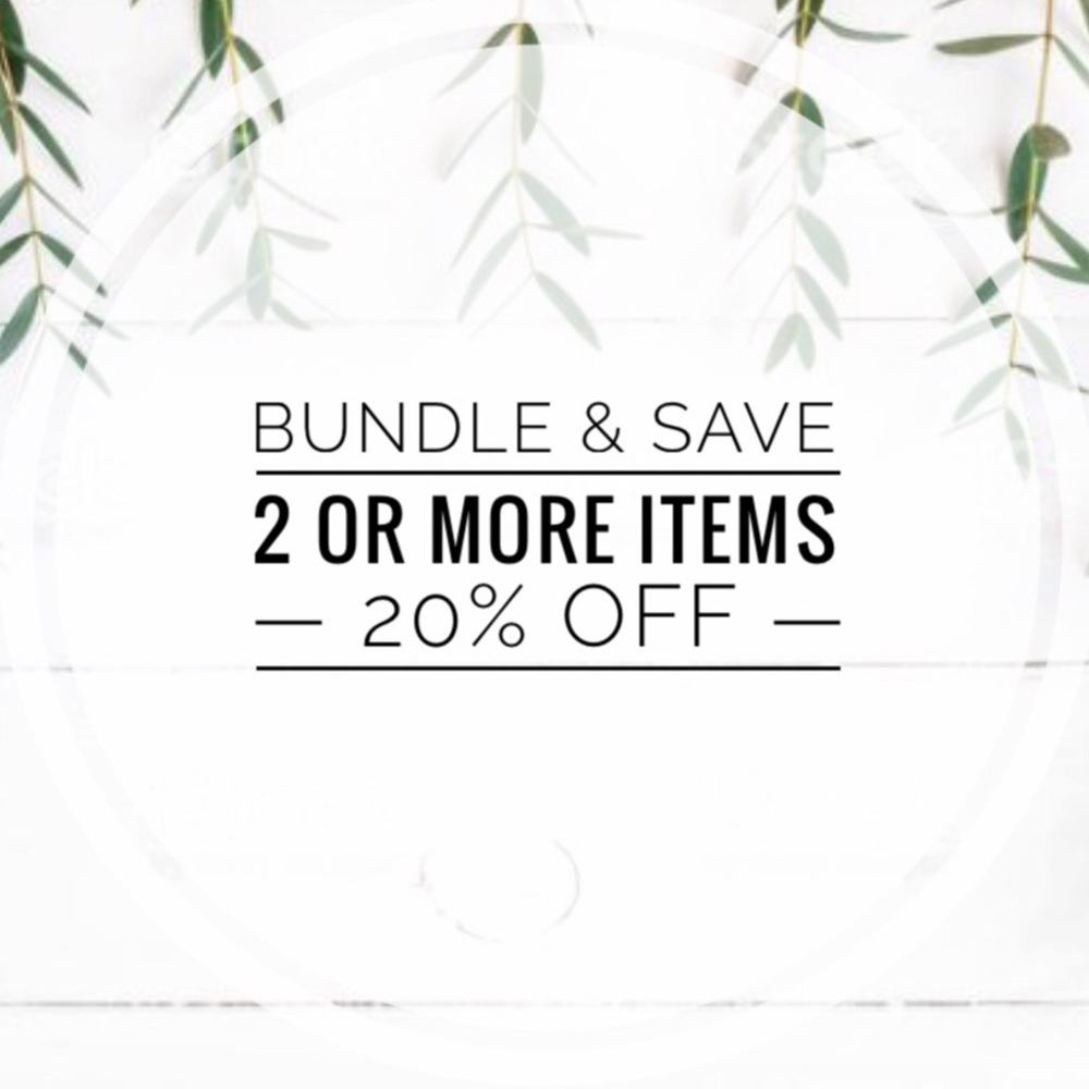 🌿 20% OFF ...BUNDLE & SAVE $$$ 🌿